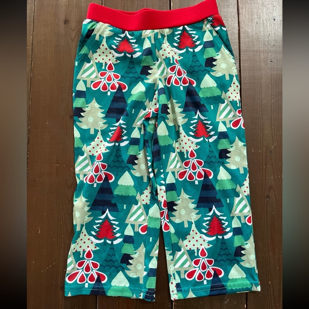 Size 4 Matilda Jane Moments with You Christmas Holiday Spirit pajama pants
